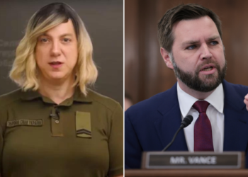 Ukraine’s American Trans Spox Picks A Fight With US Senator J.D. Vance