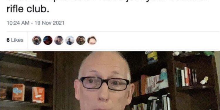 Crazy how this libtard practically predicted his own death!