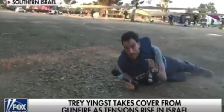 FOX News Reporter Trey Yingst Comes Under Fire During Live Broadcast in Southern Israel – VIDEO | The Gateway Pundit