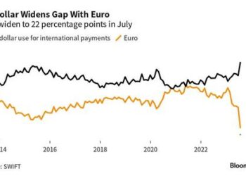 Global Use Of The Euro Has Collapsed In The Past Nine Months