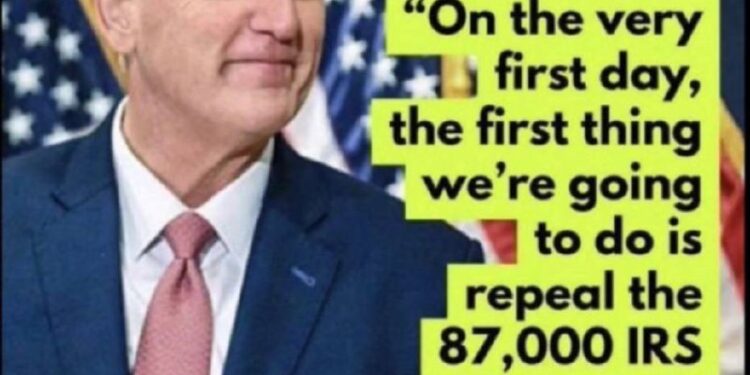 He never made a single move to stop the IRS. Not one.