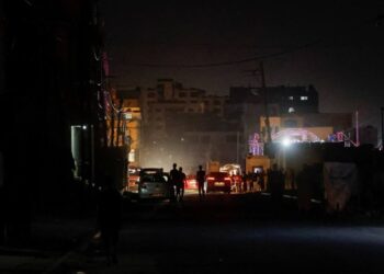Israel shuts the power down in Gaza.