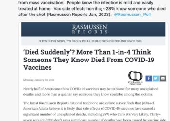 It was originally reported in media outlets that only 2% of the US population had taken the Covid quackccine booster. Th…