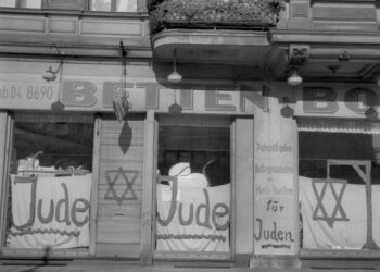 Jewish Home in Berlin Marked with Star of David Symbol