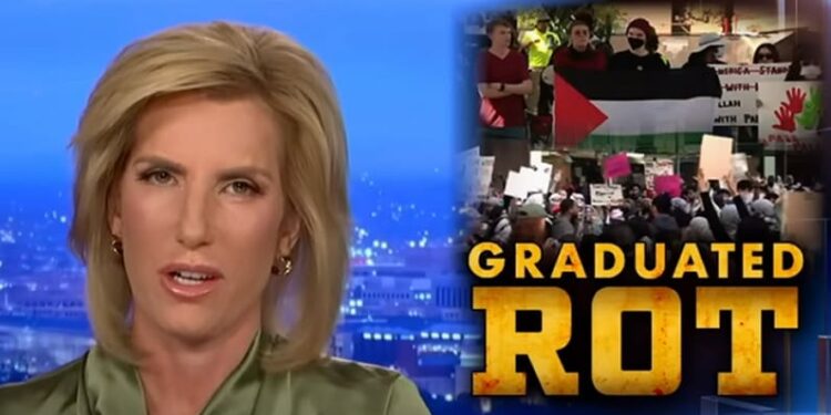Laura Ingraham Slams Higher Education Over Disgusting Campus Displays of Support for Hamas (VIDEO) | The Gateway Pundit