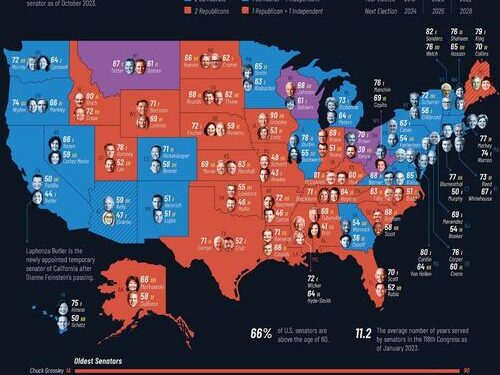 Mapping The Gerontocracy | ZeroHedge