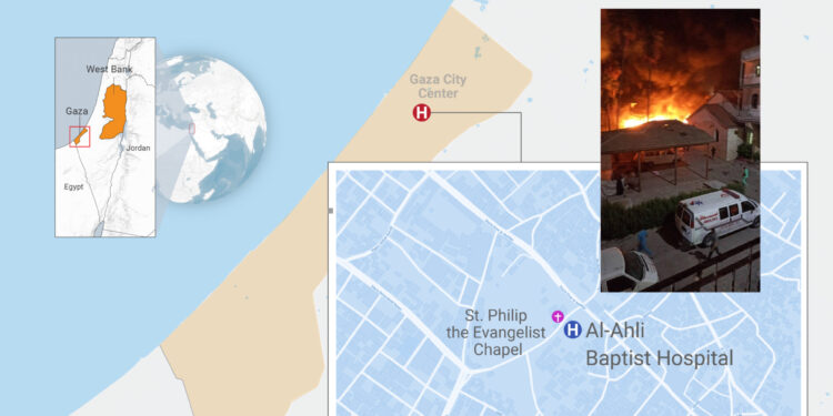 Palestinian Islamic Jihad Rocket Misfire Caused Hospital Explosion