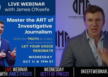 What you’re witnessing NEEDS to be exposed and James O'Keefe will teach you how.