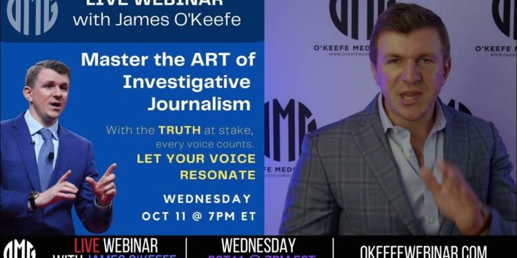 What you’re witnessing NEEDS to be exposed and James O'Keefe will teach you how.