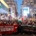 Pro-Palestinian Demonstrators March in NYC Transit Hubs
